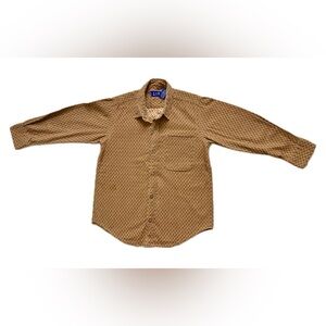 GAP Golden Paisley Blouse - sz SM